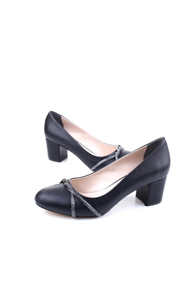 Bilener 3282 Kadın 6 cm Topuklu Cilt Ayakkabı - Resim 3