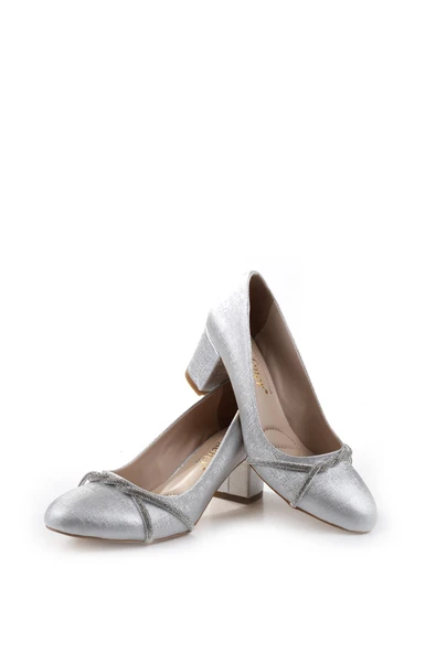 Bilener 3282 Kadın 6 cm Topuklu Cilt Ayakkabı - Resim 6