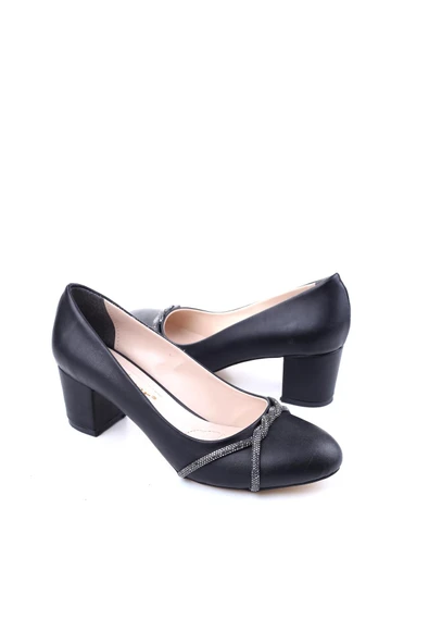 Bilener 3282 Kadın 6 cm Topuklu Cilt Ayakkabı - Resim 5