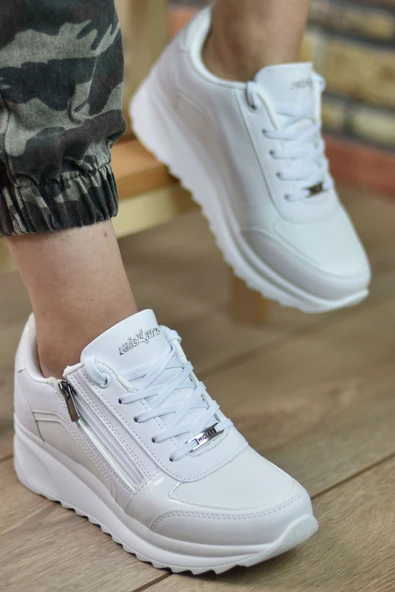 Wickers 2161 Kadın Anatomik Taban Sneakers Spor Ayakkabı - Resim 2