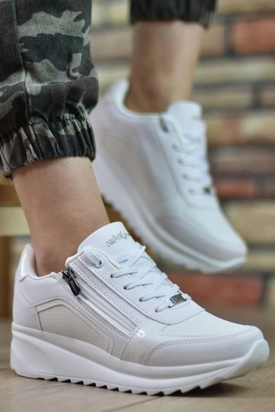 Wickers 2161 Kadın Anatomik Taban Sneakers Spor Ayakkabı - 5
