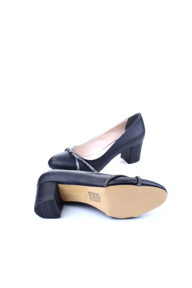 Bilener 3282 Kadın 6 cm Topuklu Cilt Ayakkabı - Resim 9