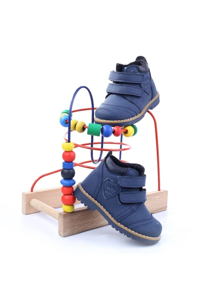 Şirin Bebe 3249 Cırtlı Kaymaz Taban Erkek Çocuk Bot - Resim 2