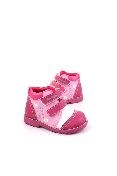 Şirin Bebe 3248 Cırtlı Kaymaz Taban Kız Çocuk Bot - Resim 4