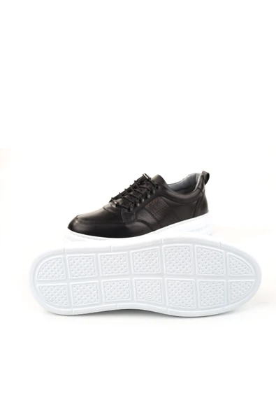 Dericibey 1328 Erkek Hakiki Deri Poli Taban Günlük Ayakkabı - Resim 5