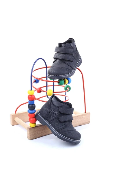 Şirin Bebe 3249 Cırtlı Kaymaz Taban Erkek Çocuk Bot ürün görseli 1