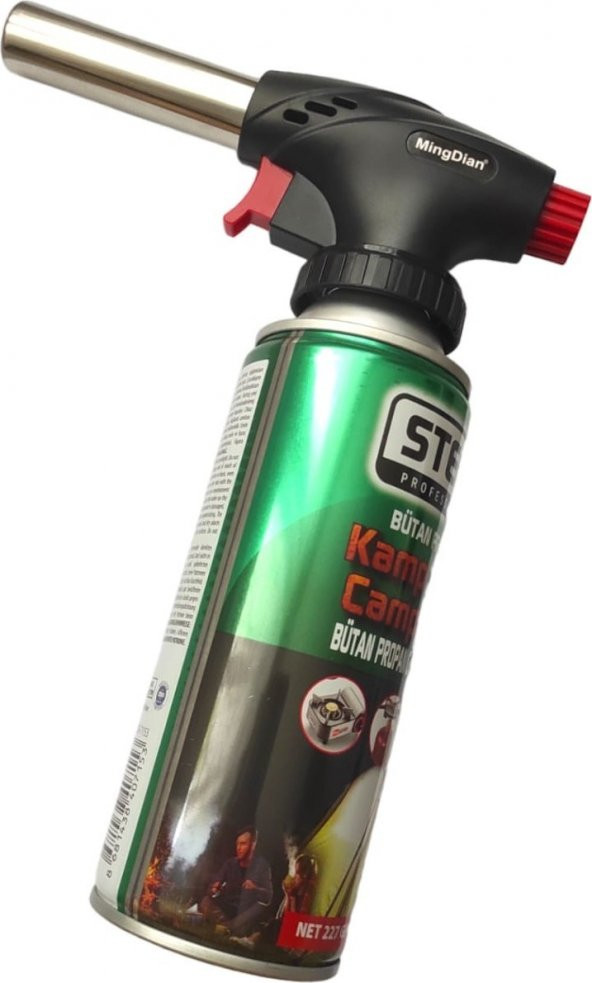 Hayal Sepeti Kamp Teknolojisi Bütan Propan 1 Adet Gaz Kartuşu 400 ml  1 Adet 1300°C  Kamp Pürmüz B - 3