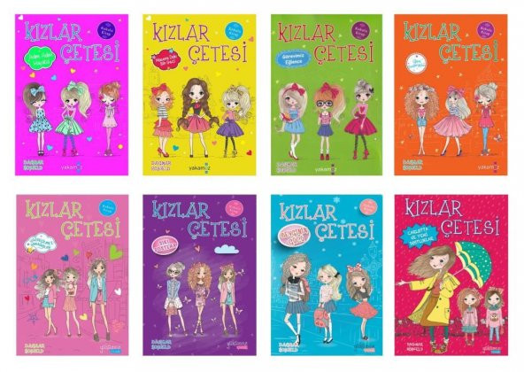 Kızlar Çetesi Seti (8 Kitap)