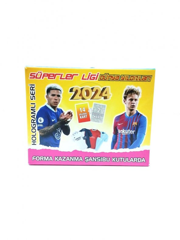 Hayal Sepeti Süperler Ligi Dünya Yıldızları 2024 384 Adet Kartı - 4