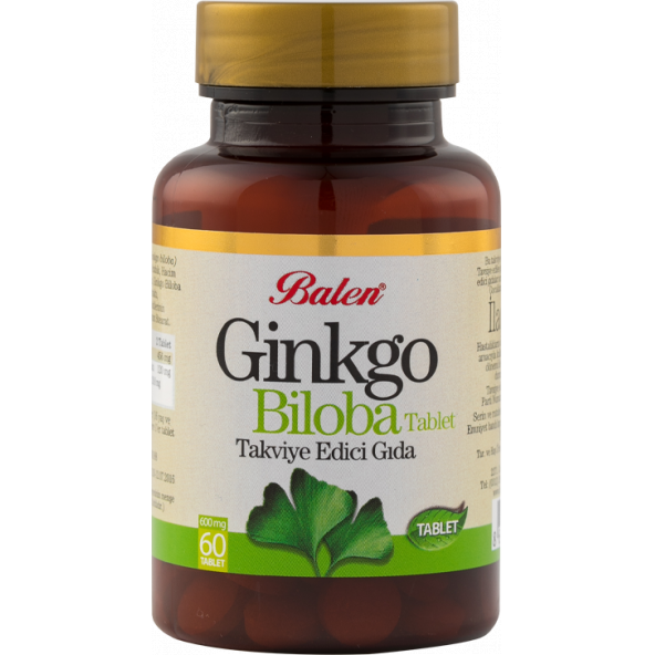 BALEN GİNKGO BİLOBA 60 TABLET 600 MG