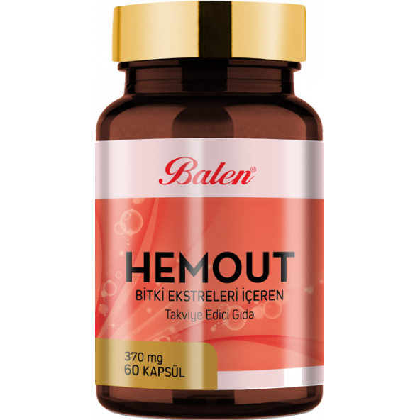 BALEN HEMOUT TAKVİYE EDİCİ 60 KAPSÜL 370 MG