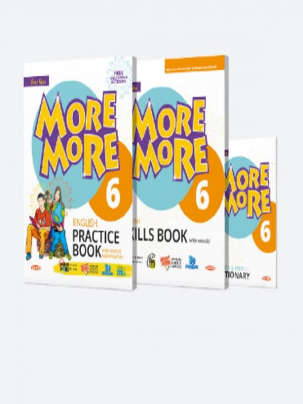 Kurmay ELT More and More 6 English Practice Book