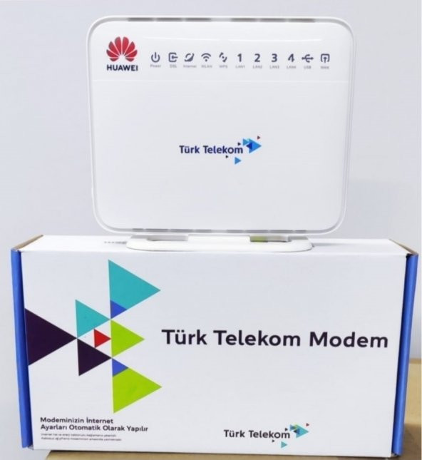 Türk Telekom Huawei Hg 630A 300 Mbps Vdsl2 ModemRouter (Kutulu-Yenilenmiş)