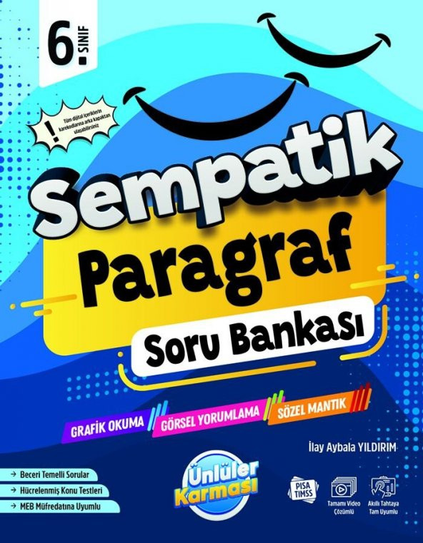 Sempatik 6. Sınıf Paragraf Soru Bankası Ünlüler Karması