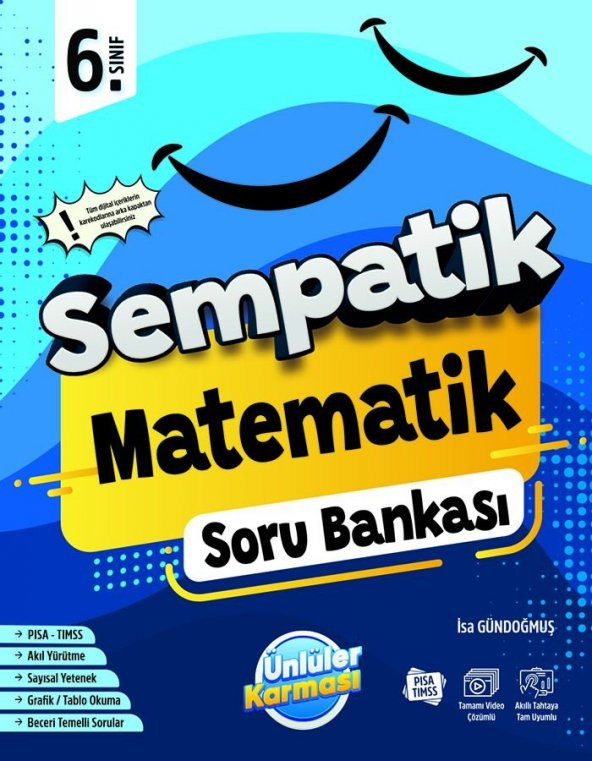 Sempatik 6. Sınıf Matematik Soru Bankası Ünlüler Karması