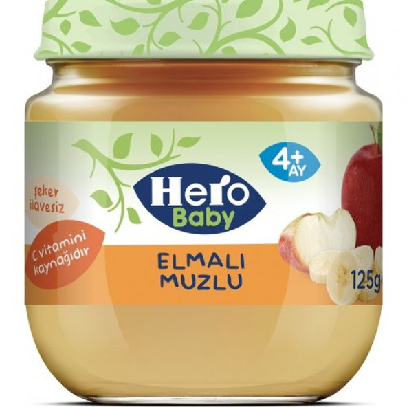 Hero Baby 125Gr Elmalı Muzlu 5561-02 - 2