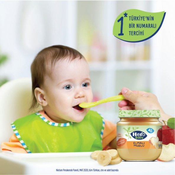 Hero Baby 125Gr Elmalı Muzlu 5561-02 - 4