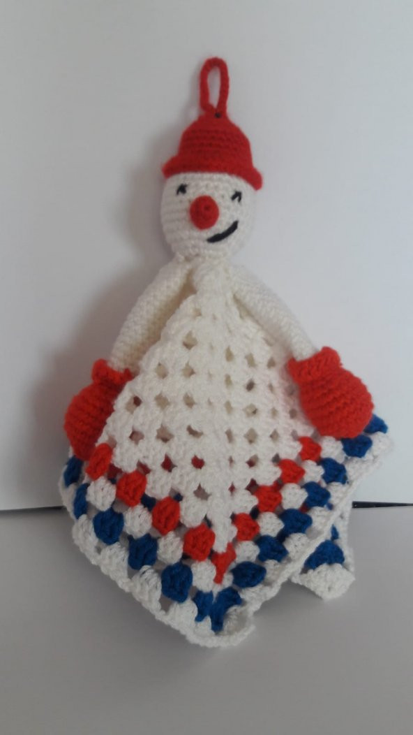 Kardan Adam Uyku Arkadaşı Amigurumi Organik Oyuncak - 1