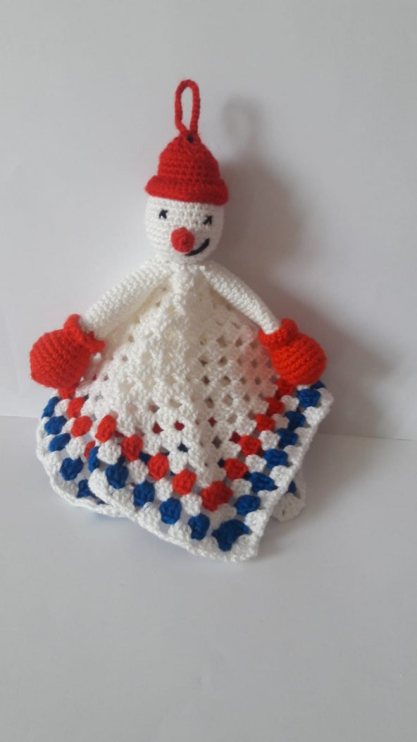 Kardan Adam Uyku Arkadaşı Amigurumi Organik Oyuncak - 2