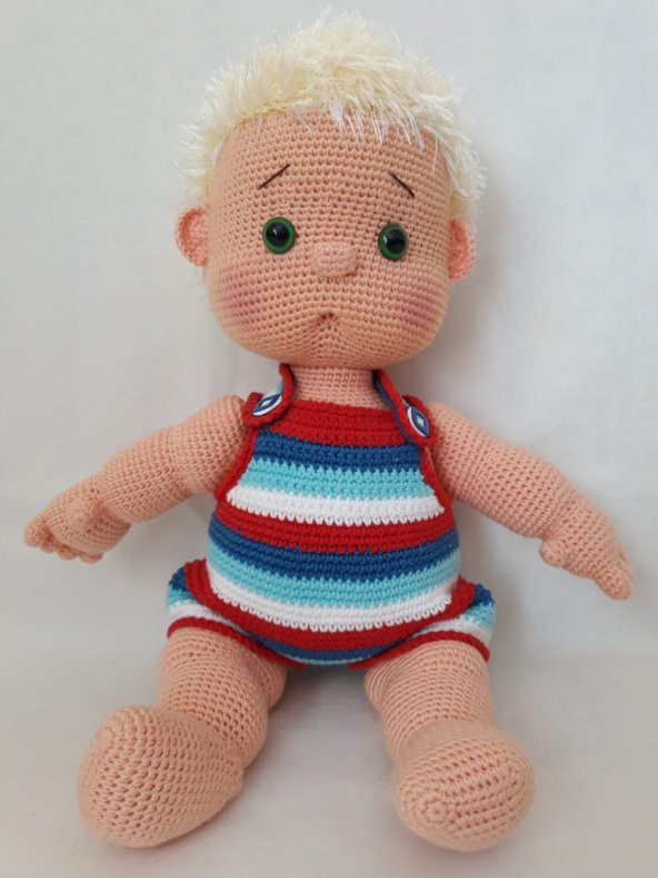 Tombul Bebek Amigurumi Organik Oyuncak - 1