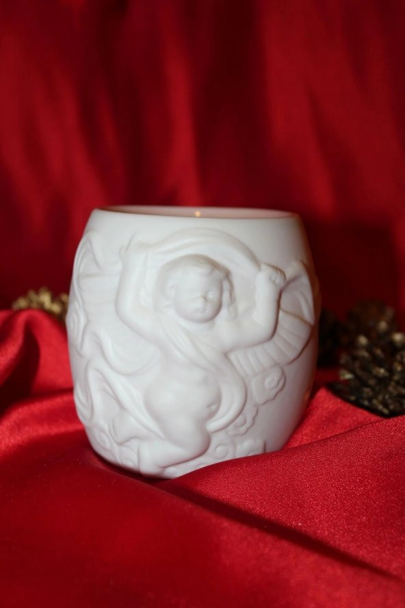 Eros Buhardanlık Seramik Buhurdanlık Pembe - Resim 2