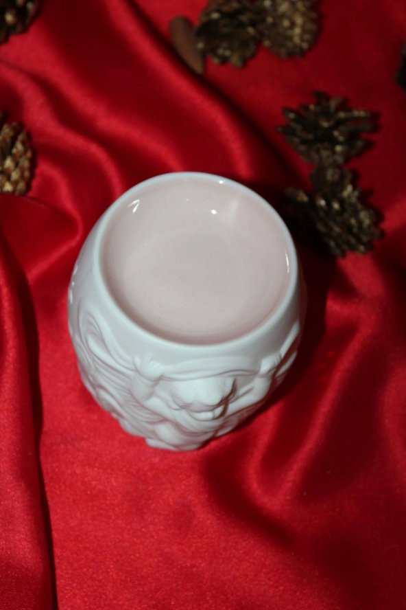 Eros Buhardanlık Seramik Buhurdanlık Pembe - Resim 3