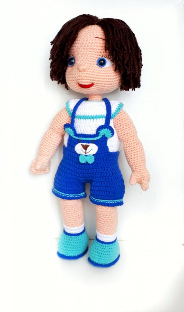 Deniz Bebek Amigurumi Organik Oyuncak - 1