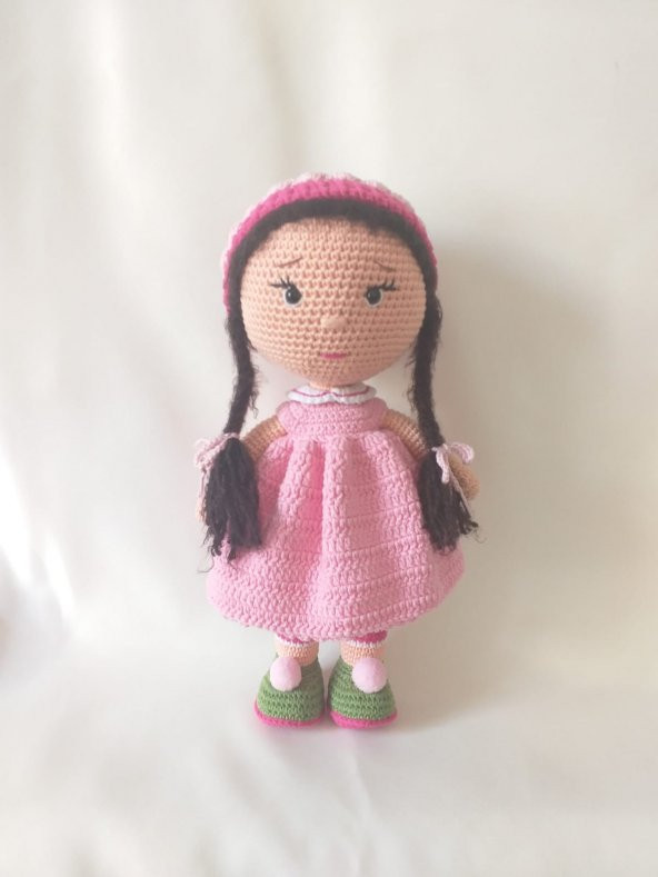 Şirin Cupcake Bebek Amigurumi Organik Oyuncak - 1
