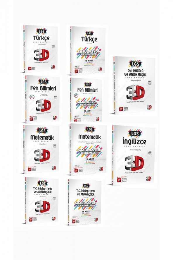 Lgs Soru Bankası + Deneme Set