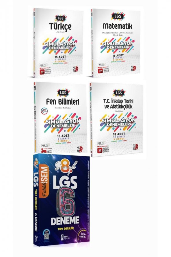 Lgs Branş Denemeler + Genel Deneme Set