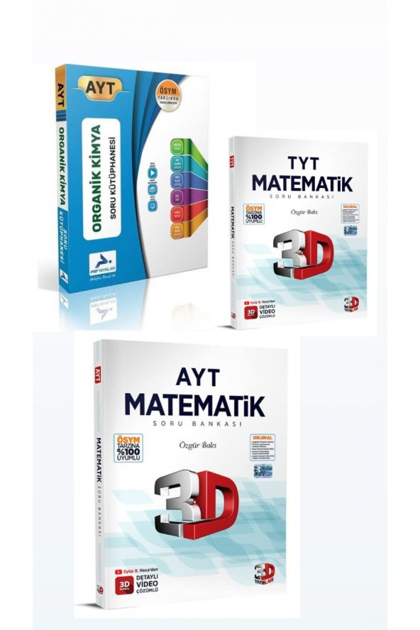 Tyt-ayt Matematik Ayt Organik Kimya Soru Bankaları