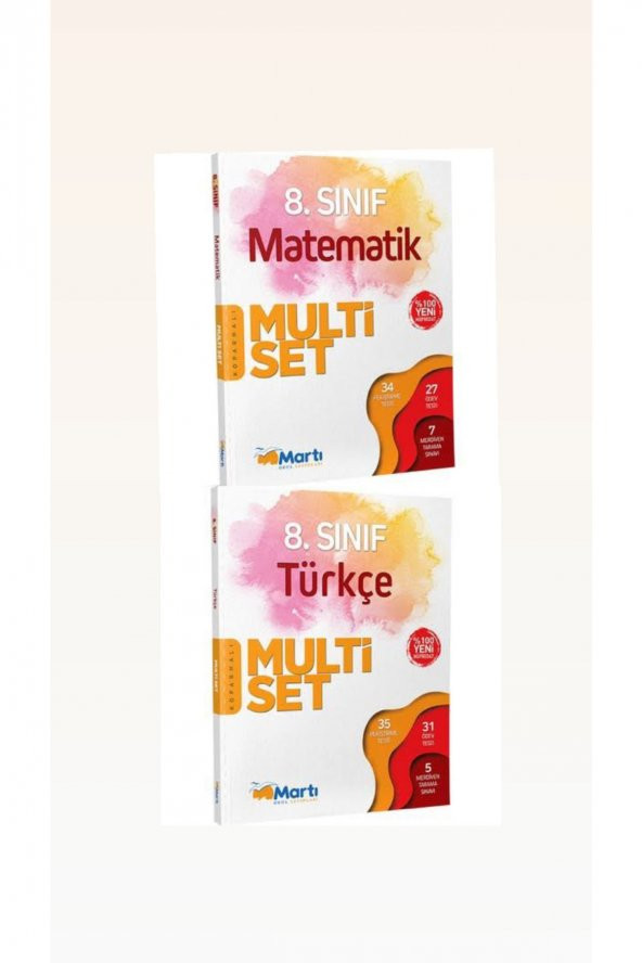 8.Sınıf Multi Türkçe-Matematik Soru Bankası