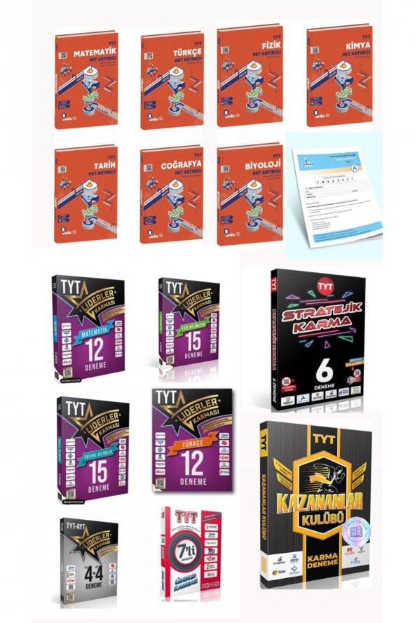 Karma Tyt Deneme Set - Türkiye Geneli Deneme Hediye ürün görseli 1