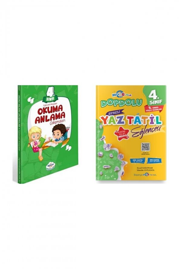 4. Sınıf Tatil Eğlencesi (okuma Anlama Çalışmaları+tatil Kitabı)