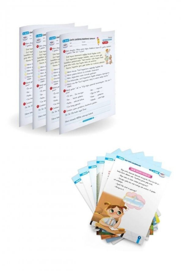 3. Sınıf Ünite Değerlendirme Sınavı + 3. Sınıf Nisan Ara Tatil Seti 2021-2022 ürün görseli 1