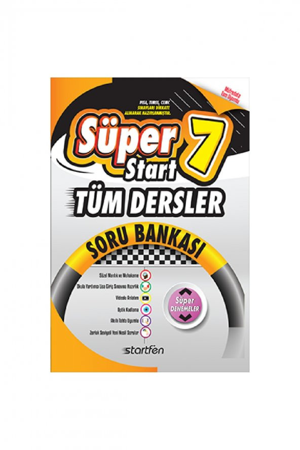 7. Sınıf Tüm Dersler Süperstart Soru Bankası ürün görseli 1