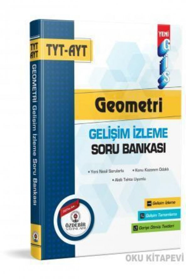 Özdebir Yayınları Tyt-ayt Geometri Gis Soru Bankası