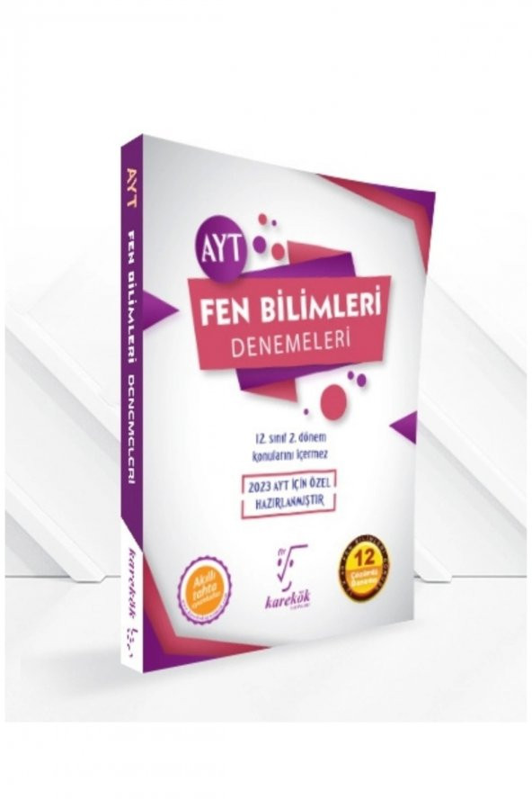 Karekök 2023 Ayt Fen Bilimleri Testi Denemeleri ürün görseli 1