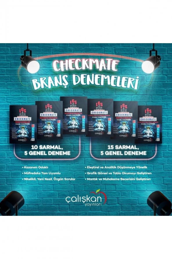 Yayınları Lgs Checkmate Branş Denemeleri