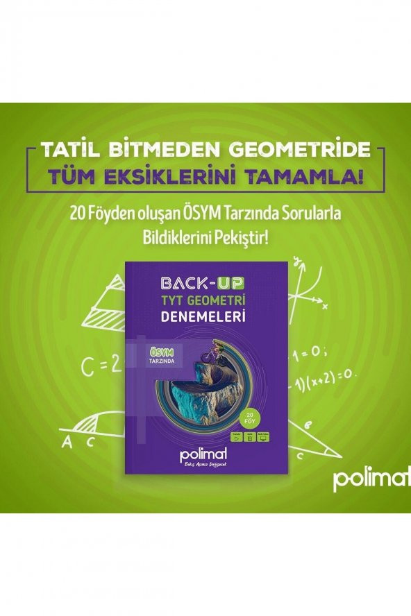 Back-up Tyt Geometri Denemeleri ürün görseli 1