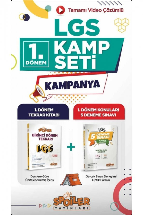 Lgs 1. Dönem Tekrar Kitabı Ve Deneme Sınavı
