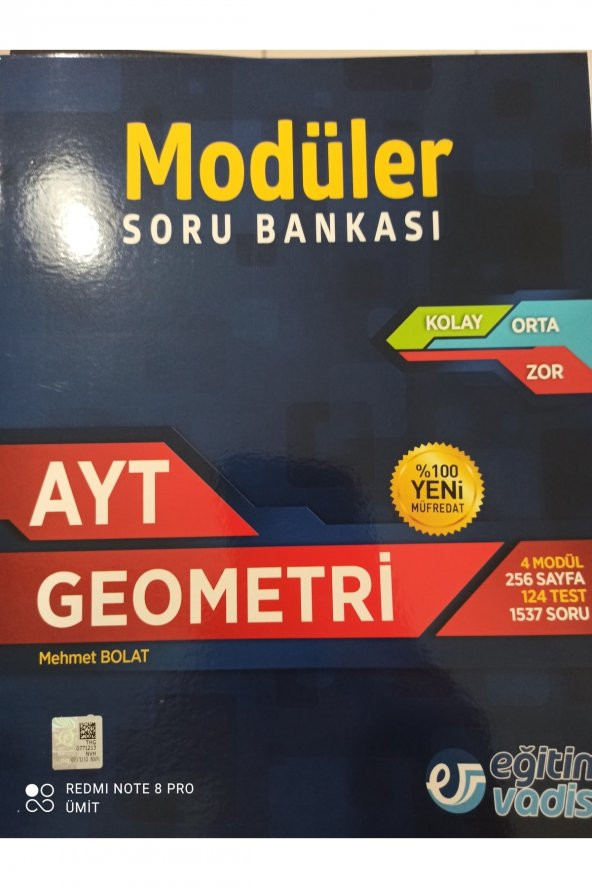 Ayt Geometri Soru Bankası ürün görseli 1