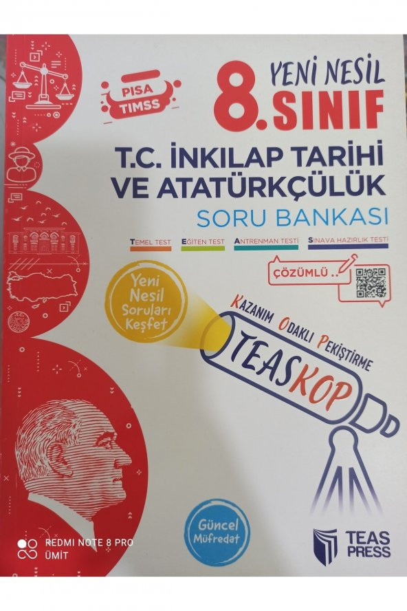 8.sınıf Inkılâp Tarihi Soru Bankası