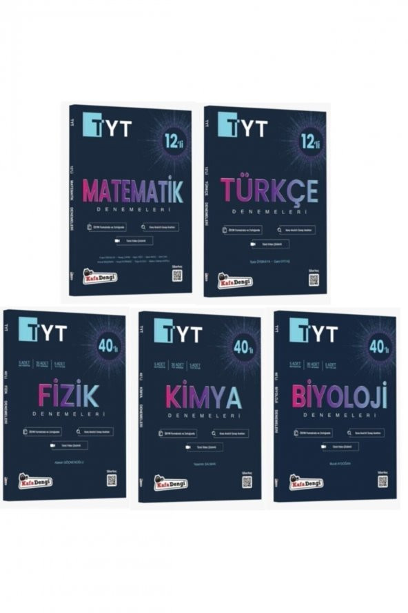 Kafadengi Yayınları 2022 Branş Denemeleri Seti+tyt 5 Plus Genel Deneme ürün görseli 1