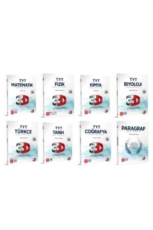 Çözüm 3d Tyt Soru Bankası Full Set 2020 ürün görseli 1