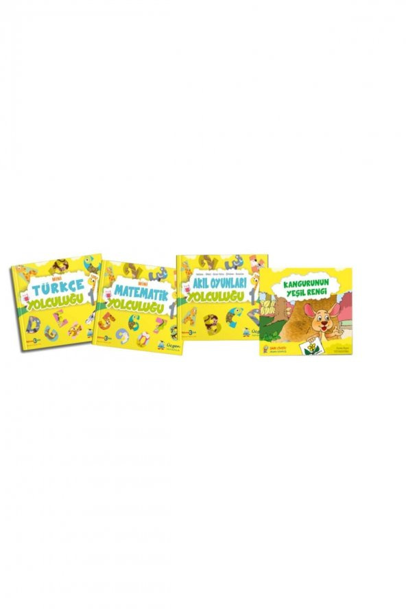 1. Sınıf Mini Ilkokul Yolculuğu 4 Kitap Küçük Boy