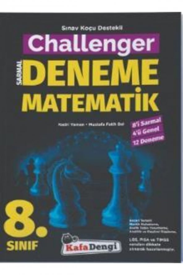 Yayınları 8. Sınıf Matematik Challenger Sarmal Deneme ürün görseli 1