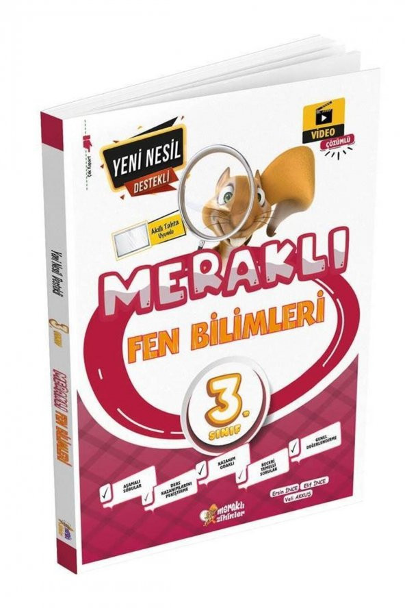 3. Sınıf Meraklı Türkçe + Matematik (1.kitap-2. Kitap) + Hayat Bilgisi + Fen Bilimleri + Deneme Set