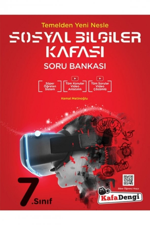 Kafadengi 7.sınıf Sosyal Bilgileri Kafası Soru Bankası (tümü Video Çözümlü)