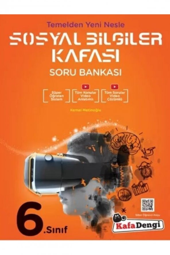 Yayınları 6. Sınıf Sosyal Bilgiler Kafası Tümü Video Çözümlü Soru Bankası